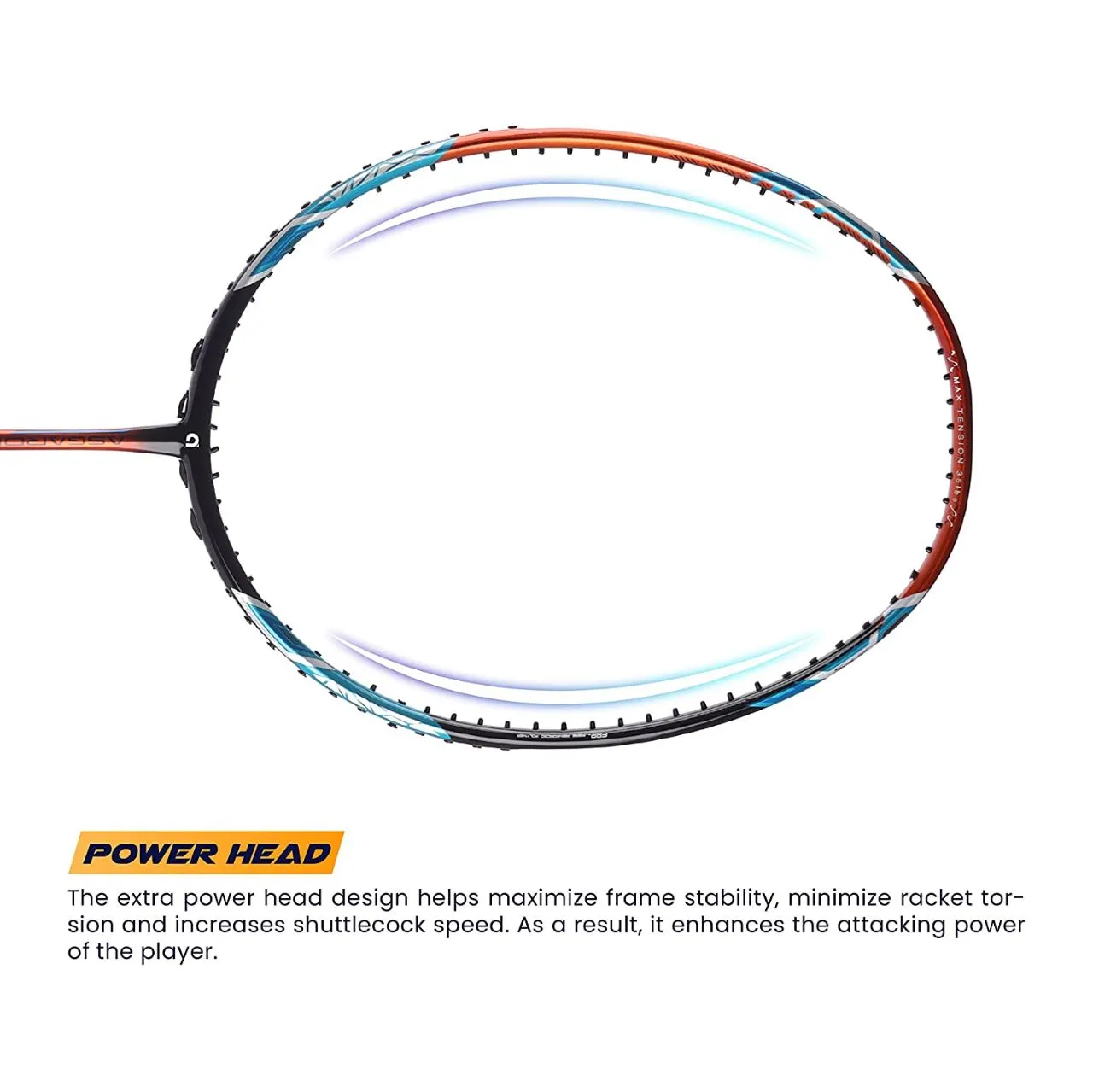 Apacs Asgardia Control Badminton Racket (Unstrung)