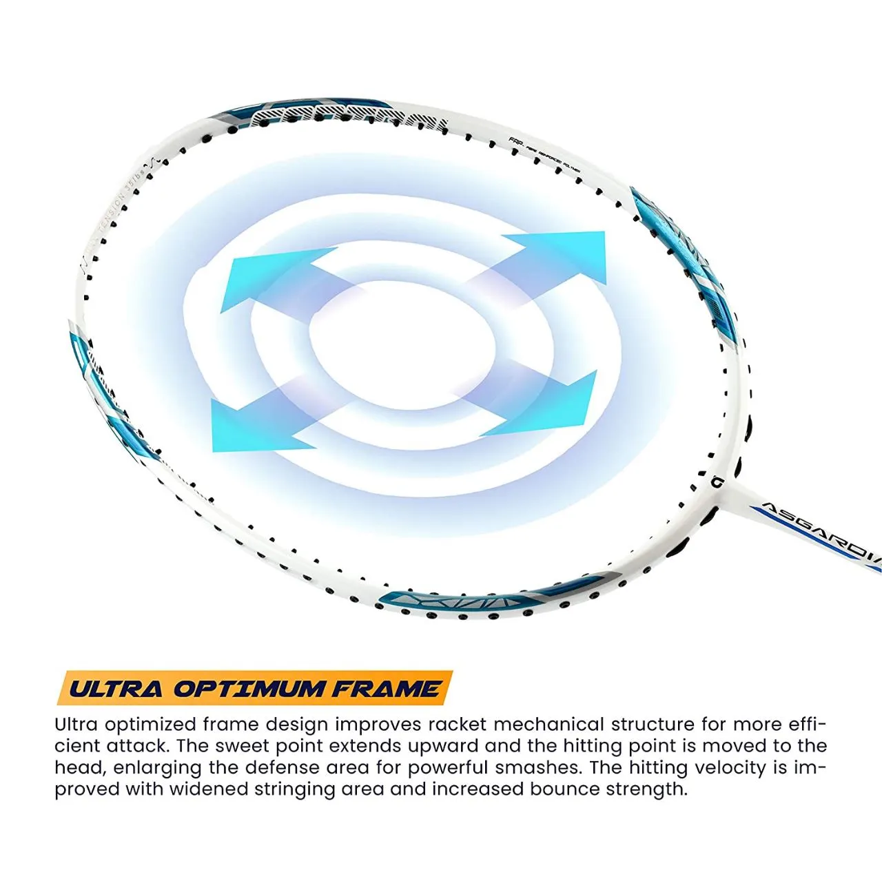 Apacs Asgardia Control Badminton Racket (Unstrung)