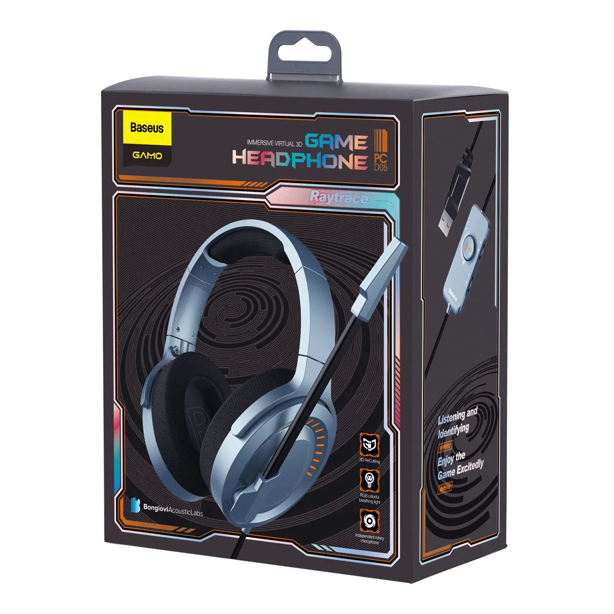 Baseus Gaming Headphones Immersive Virtual 3D