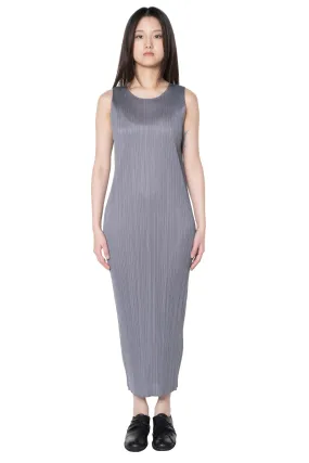 Basic Long Grey Dress