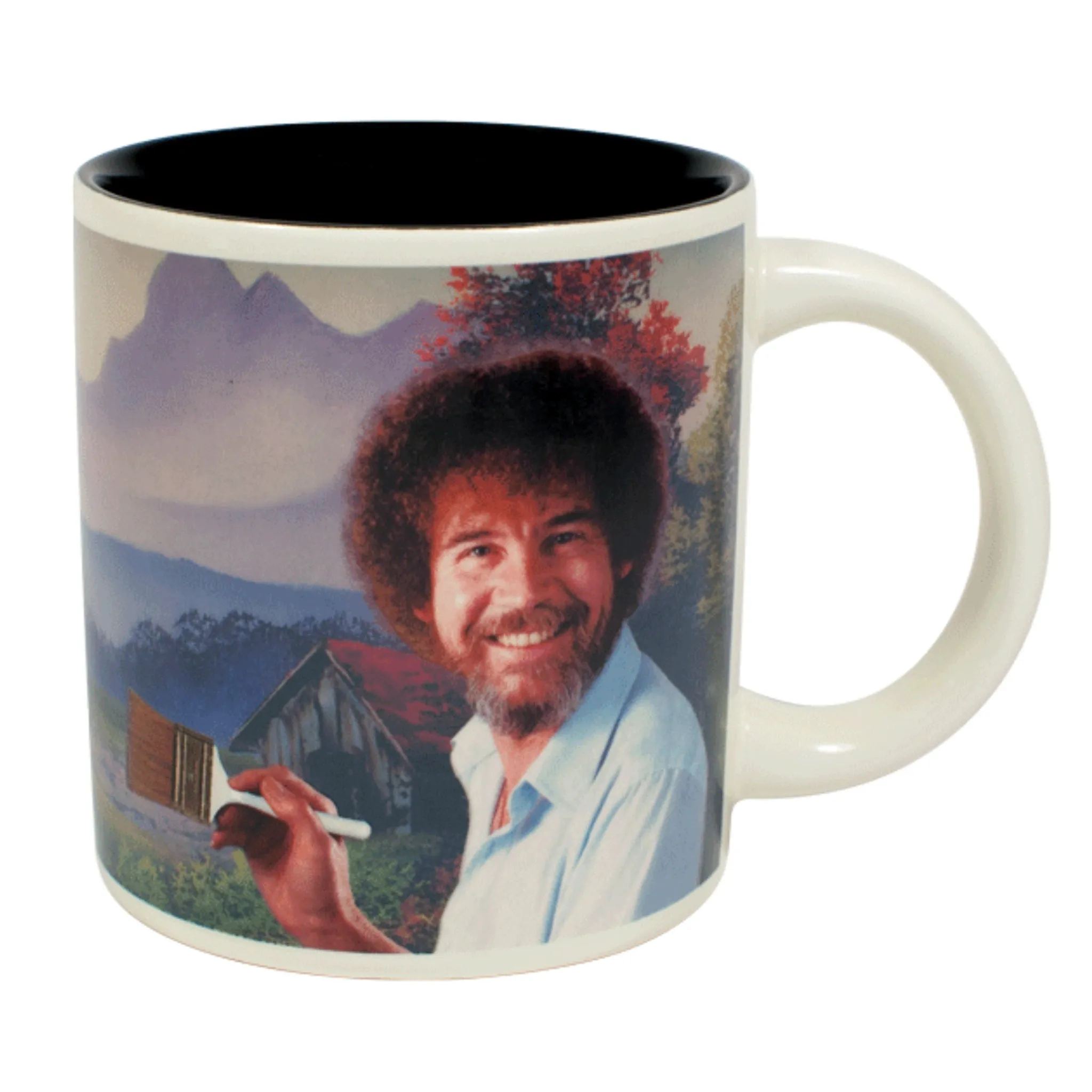 Bob Ross Self-Painting Mug