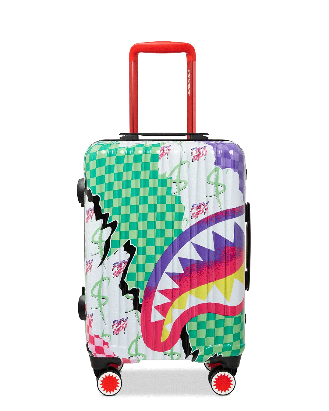 DREAMY TECHNICOLOR SHARKNAUTICS HARDSHELL CARRY-ON LUGGAGE