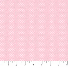 Fabric Pink Polka Dots 24900-21 from the Tea for Two Collection by Northcott Studio