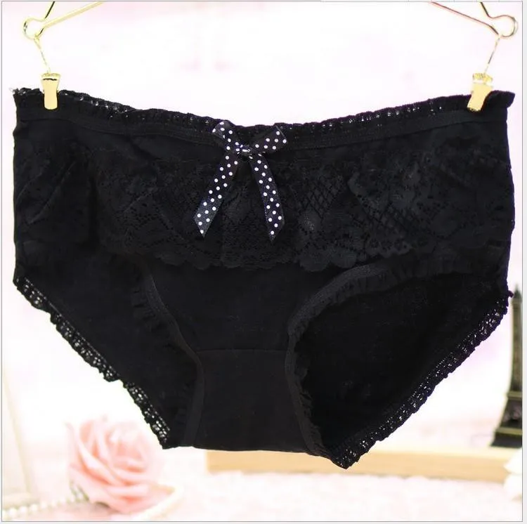 Girly Lace and Ruffles Bikini Panty