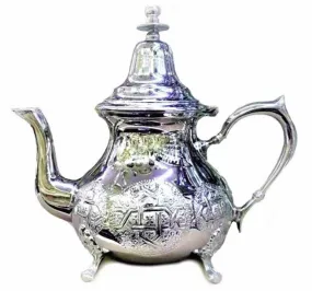 Moroccan Silver Teapot - Moroccan Magic