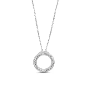 PERFECT CIRCLE DIAMOND NECKLACE