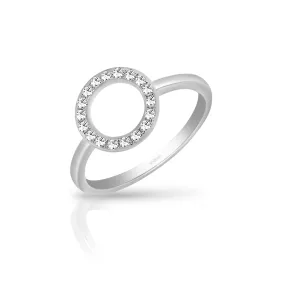 PERFECT CIRCLE DIAMOND RING