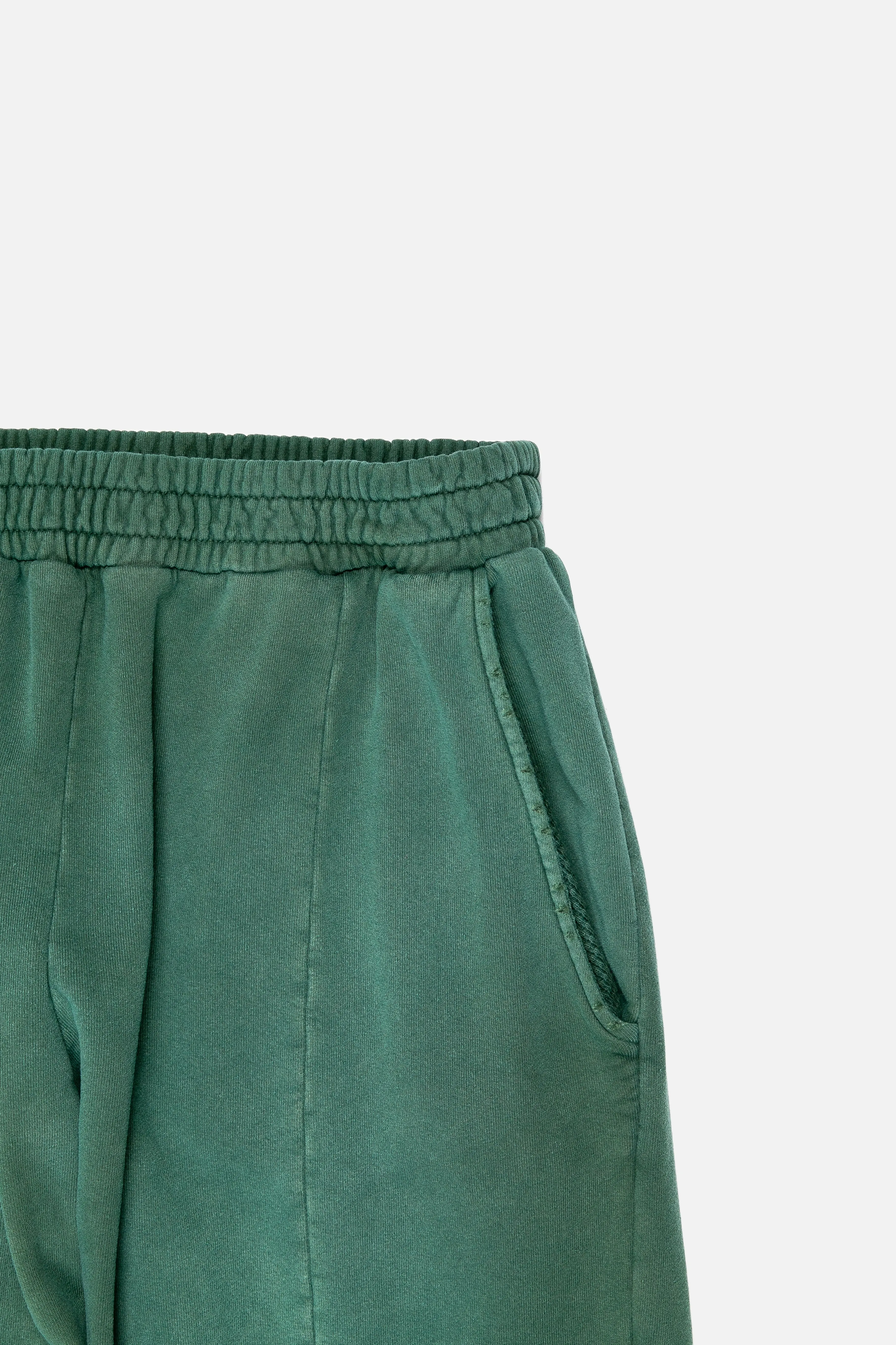 Pleated Sweatpant - Hunter Green