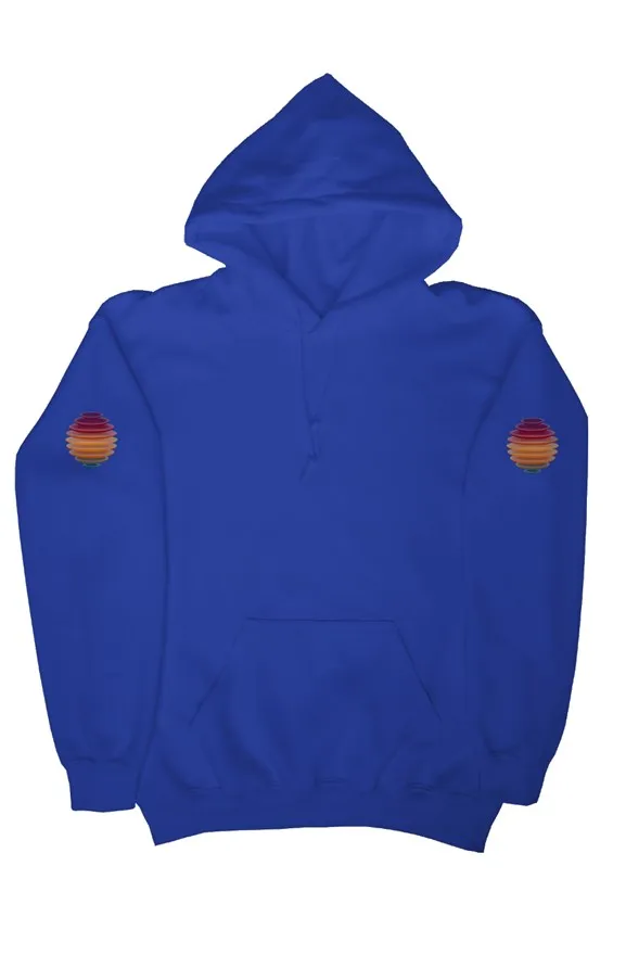 SMF 3D Retro Royal Sunset Hoodie