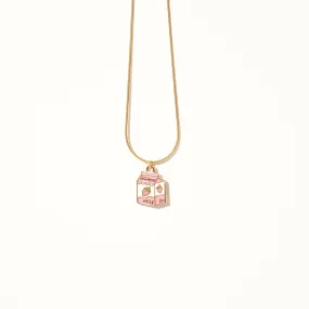 Strawberry Milk Necklace