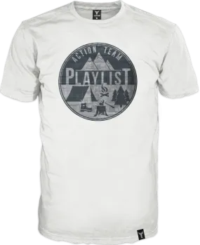 T-Shirt 14Ender® Playlist white