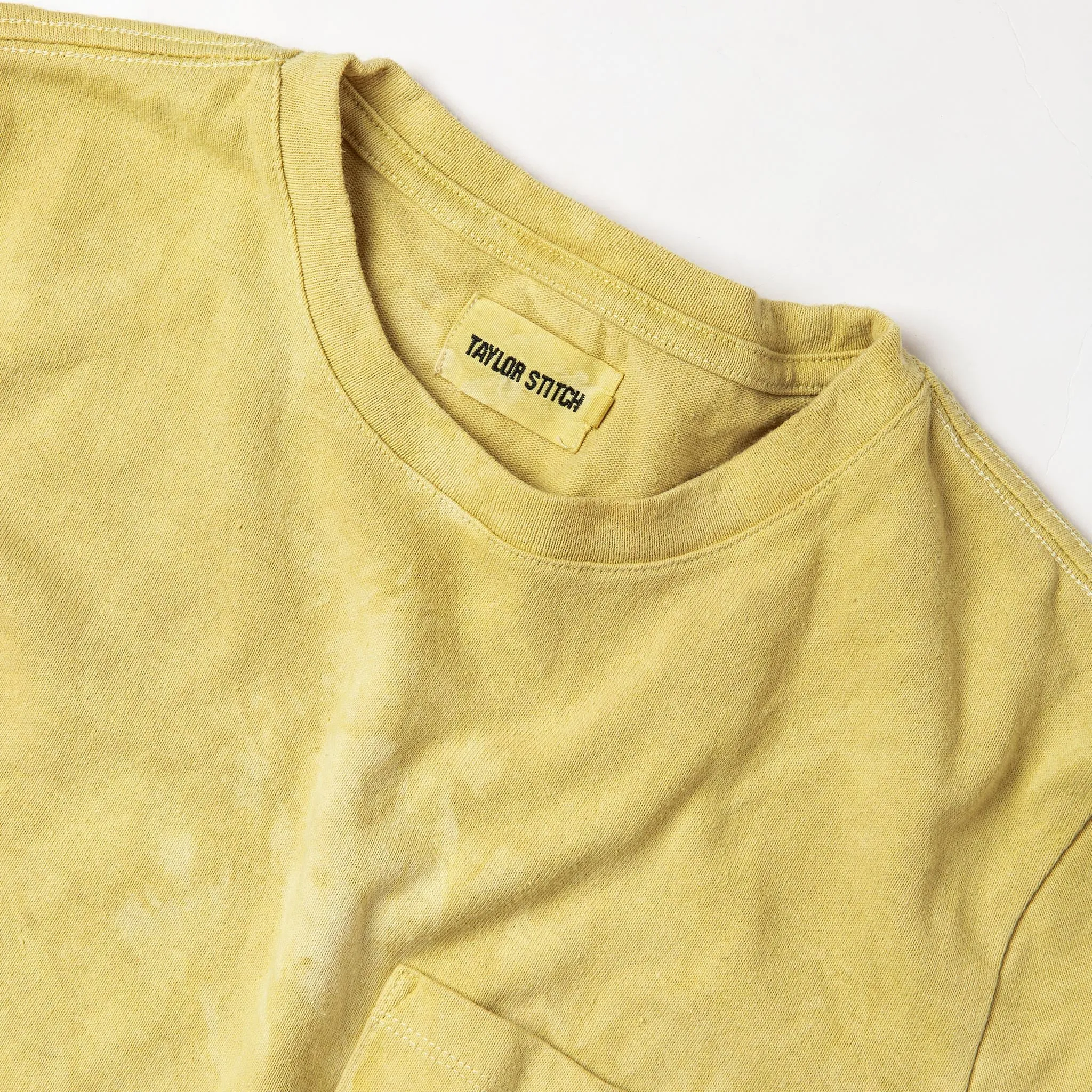 The Botanical Dye Tee in Ochre