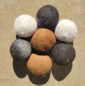 Wet Felted Alpaca Dryer Balls